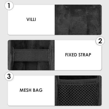 Linkidea Portable Razor Storage Case – EVA Travel Shaver Bag for QP2520, QP2530, QP2630 (Black)