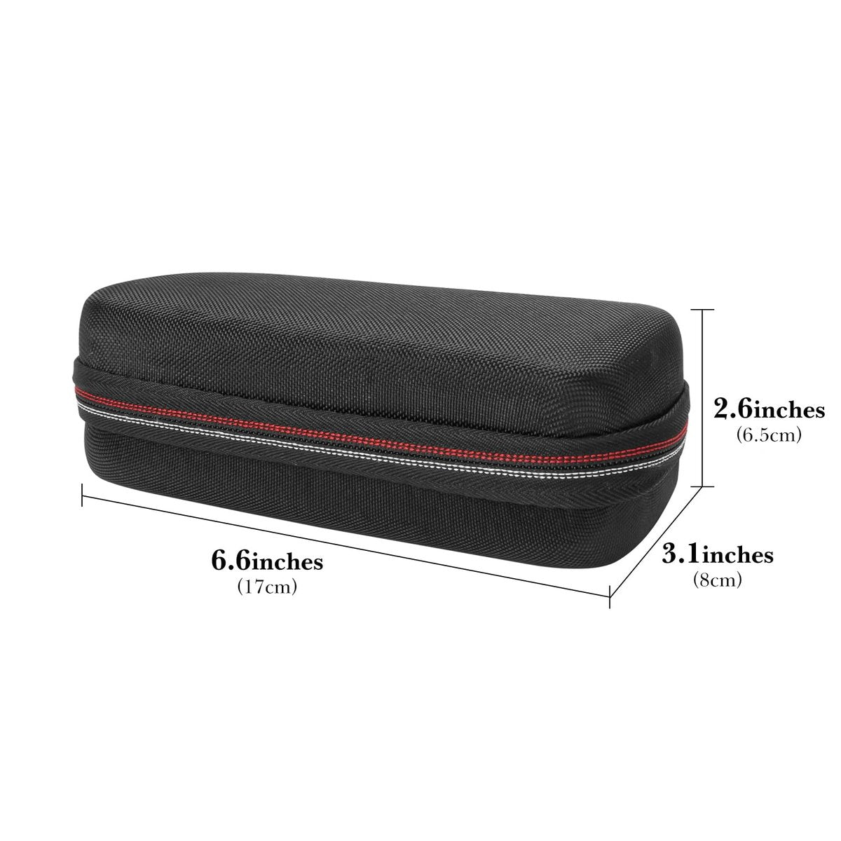 Linkidea Portable Razor Storage Case – EVA Travel Shaver Bag for QP2520, QP2530, QP2630 (Black) - görsel 3