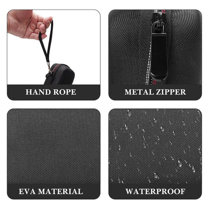 Linkidea Portable Razor Storage Case – EVA Travel Shaver Bag for QP2520, QP2530, QP2630 (Black)