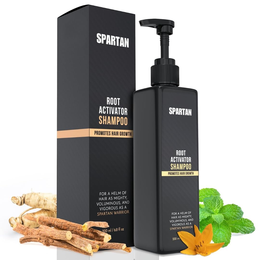 SPARTAN™ Root Activator Shampoo For Men - Hair Growth Shampoo for Hair Loss and Thinning Hair Avelisse