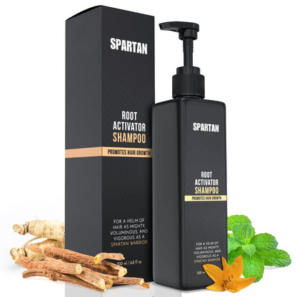 SPARTAN™ Root Activator Shampoo For Men - Hair Growth Shampoo for Hair Loss and Thinning Hair Avelisse