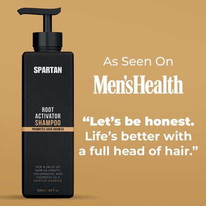 SPARTAN™ Root Activator Shampoo For Men - Hair Growth Shampoo for Hair Loss and Thinning Hair Avelisse