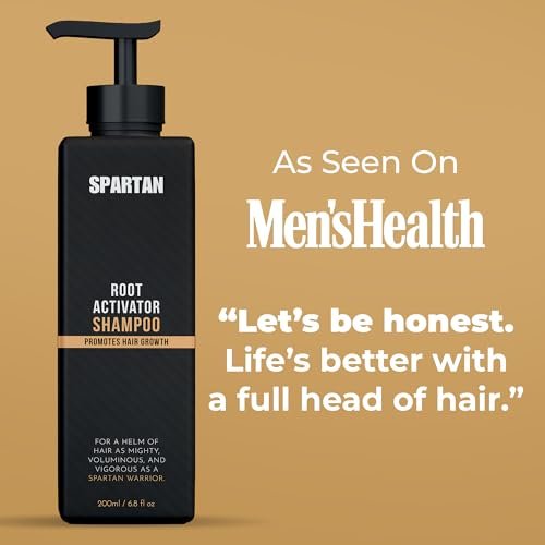 SPARTAN™ Root Activator Shampoo For Men - Hair Growth Shampoo for Hair Loss and Thinning Hair Avelisse