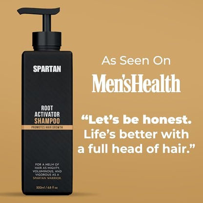 SPARTAN™ Root Activator Shampoo For Men - Hair Growth Shampoo for Hair Loss and Thinning Hair Avelisse