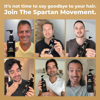 SPARTAN™ Root Activator Shampoo For Men - Hair Growth Shampoo for Hair Loss and Thinning Hair Avelisse