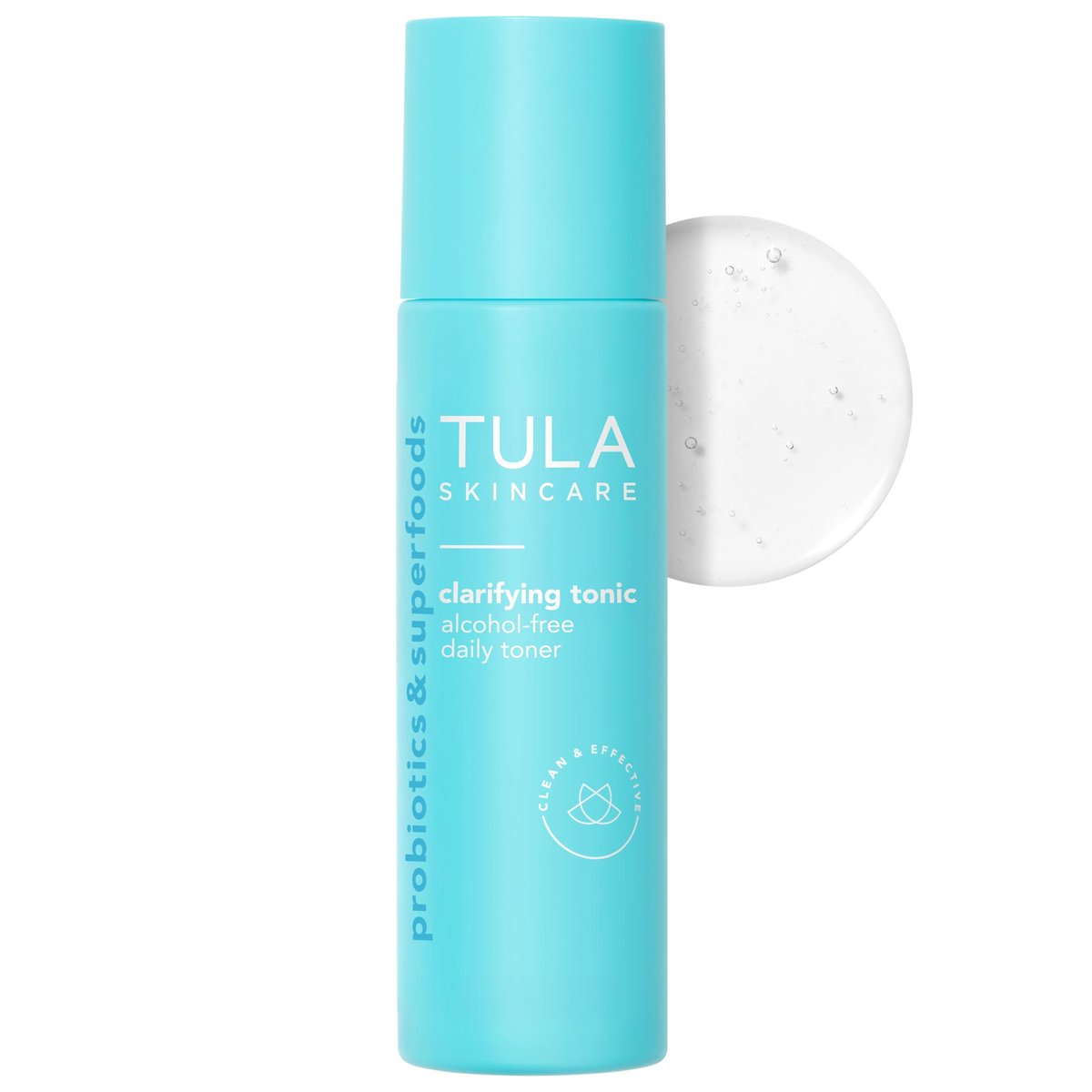 TULA Skin Care Clarifying Tonic Alcohol-Free Daily Toner - Exfoliating & Pore-Tightening Face Toner with Witch Hazel & Niacinamide, 5.07 Fl Oz Avelisse