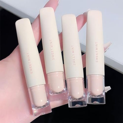 Baorder 4-Piece Hydrating Jelly Lip Gloss Set – Long Lasting, Waterproof, Non-Stick Cup Lip Glaze with Moisturizing Tinted Lip Balm & Mirror Finish