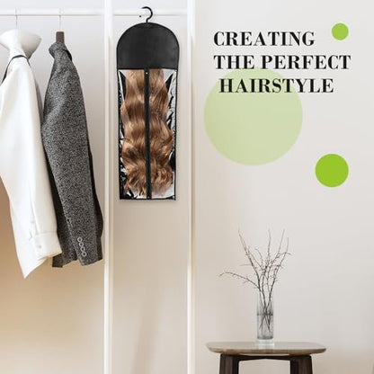 4 PCS Wig Holder Hair Storage Bags – Extra Long 31.5 Inch Wig Storage for Multiple Wigs
