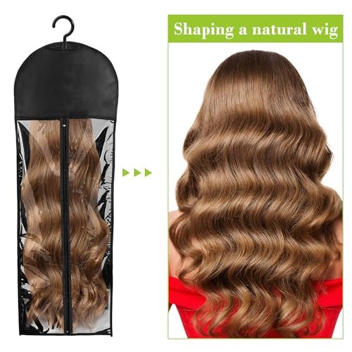 4 PCS Wig Holder Hair Storage Bags – Extra Long 31.5 Inch Wig Storage for Multiple Wigs - görsel 10