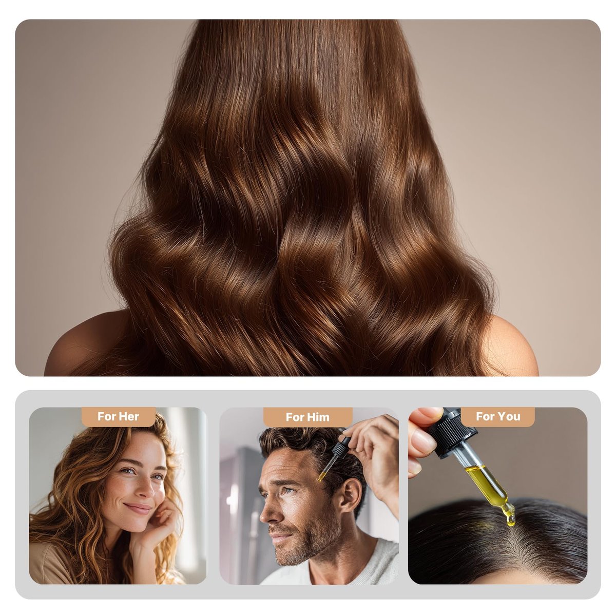 The ÉLIX USDA Organic Rosemary Oil for Hair Growth | Thickening Formula with Castor & Pumpkin Seed | for Hair Loss & Thinning | Made in USA | 4oz Avelisse