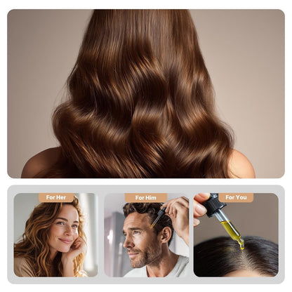 The ÉLIX USDA Organic Rosemary Oil for Hair Growth | Thickening Formula with Castor & Pumpkin Seed | for Hair Loss & Thinning | Made in USA | 4oz Avelisse