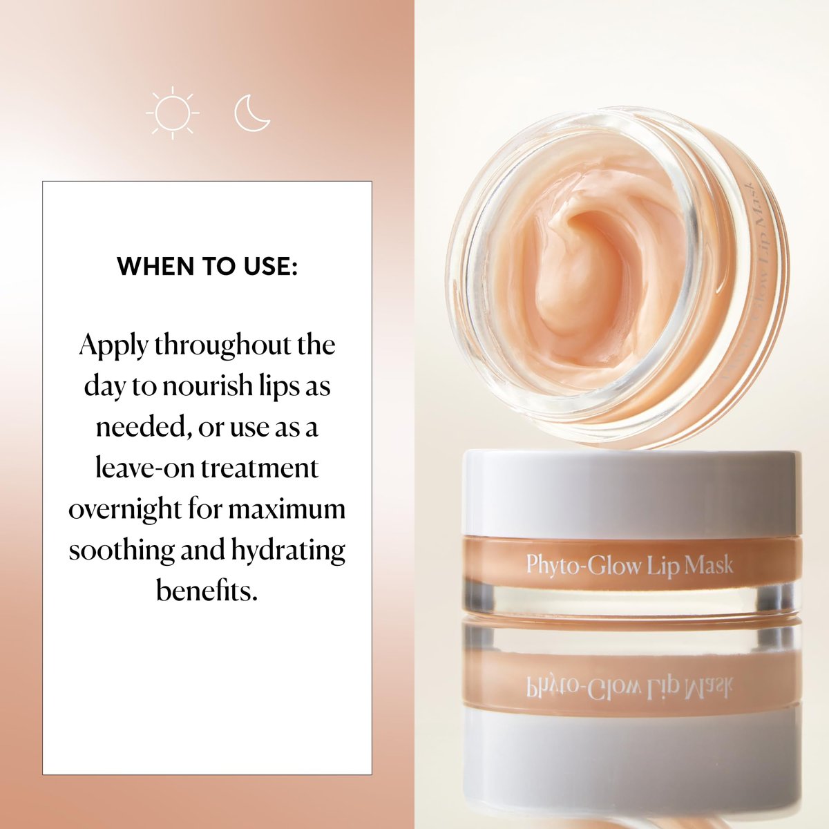 Naturium Phyto-Glow Lip Mask – Hydrating & Moisturizing Lip Balm with Shea Butter, Restores & Replenishes Nourishing Lips, 0.5 oz - görsel 8