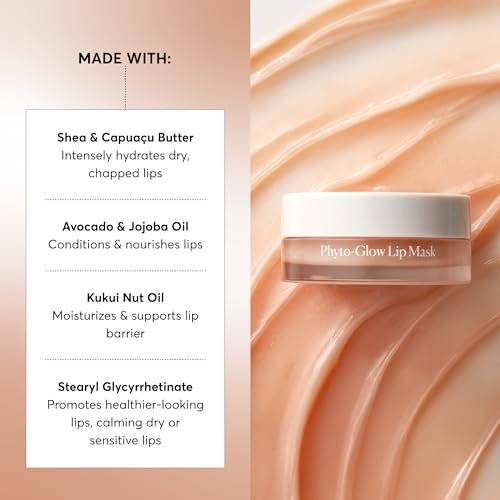 Naturium Phyto-Glow Lip Mask – Hydrating & Moisturizing Lip Balm with Shea Butter, Restores & Replenishes Nourishing Lips, 0.5 oz - görsel 9