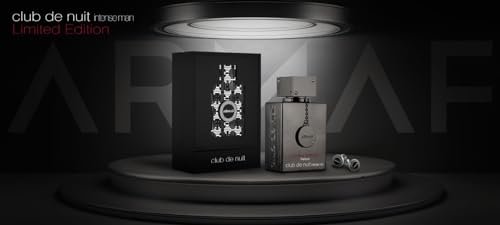Armaf Club De Nuit Intense Limited Edition for Men Eau de Parfum Spray, 3.6 oz with Cufflinks Avelisse