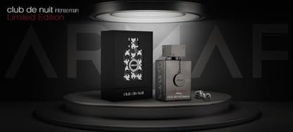 Armaf Club De Nuit Intense Limited Edition for Men Eau de Parfum Spray, 3.6 oz with Cufflinks Avelisse