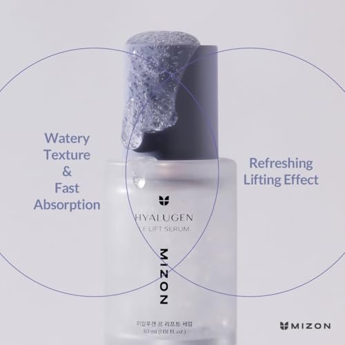 MIZON Hyalugen Le Lift Serum – Hyaluronic Acid & Marine Collagen for Youthful Skin, Fine Lines & Lifting (1.01 oz) Avelisse