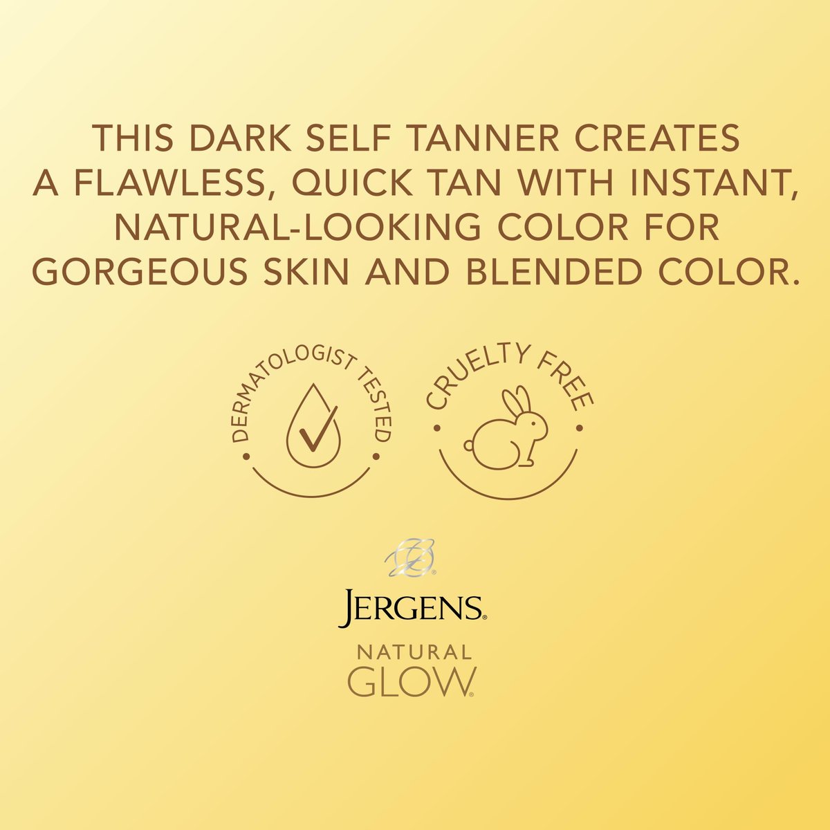 Jergens Natural Glow Instant Sun Bundle: Light Bronze Sunless Tanning Mousse (6 oz) with Applicator Mitt Avelisse
