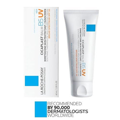 La Roche-Posay Cicaplast Balm B5 UV SPF 50 Multi-Purpose Cream for Dry Skin Avelisse