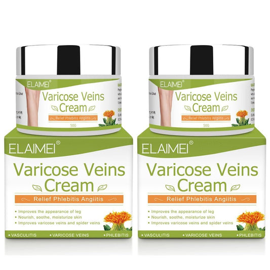 Varicose Veins Cream – Reduce Spider Veins, Relieve Heaviness & Improve Leg Appearance (2-Pack)