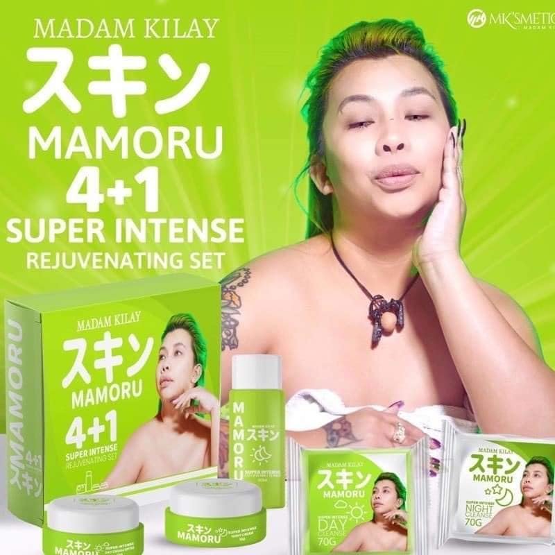 Madam Kilay Mamoru 4+1 Rejuvenating Set - Green - Complete Facial Kit for Skin Renewal Avelisse