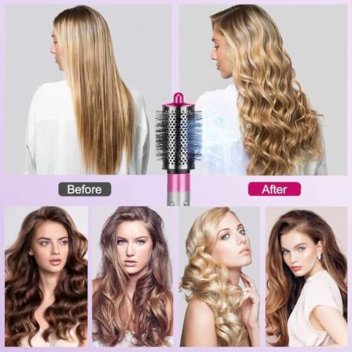 Large Round Volumizing Brush for Dyson Airwrap Styler & Hair Dryer with Adapter - görsel 12