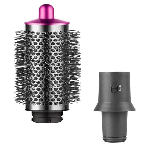 Large Round Volumizing Brush for Dyson Airwrap Styler & Hair Dryer with Adapter - görsel 2