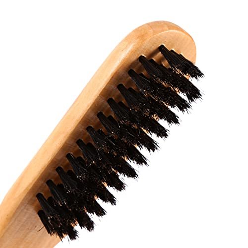 Chazcool Double Sided Bristle Hair Brush - Wooden Hair Straightening Brush for Smoothing and Straight Styles - görsel 12