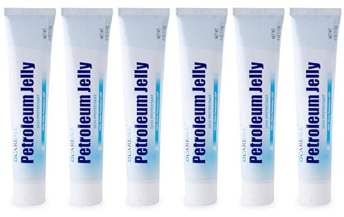 CareALL Petroleum Jelly 4 Oz. Tube (6 Pack) - Unscented, 100% Pure White Petrolatum USP - Moisturizer for Dry Skin & Lip Care - görsel 2