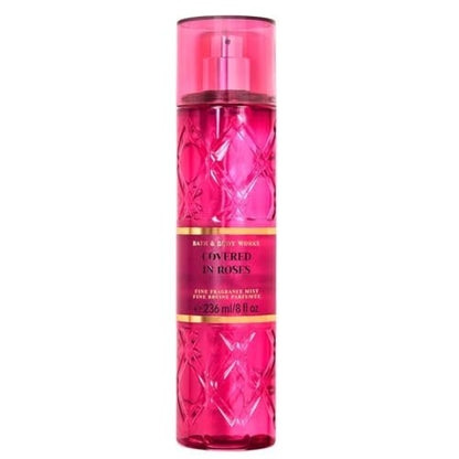 Bath & Body Works Fine Fragrance Body Spray Mist - Covered In Roses (8 oz) Avelisse