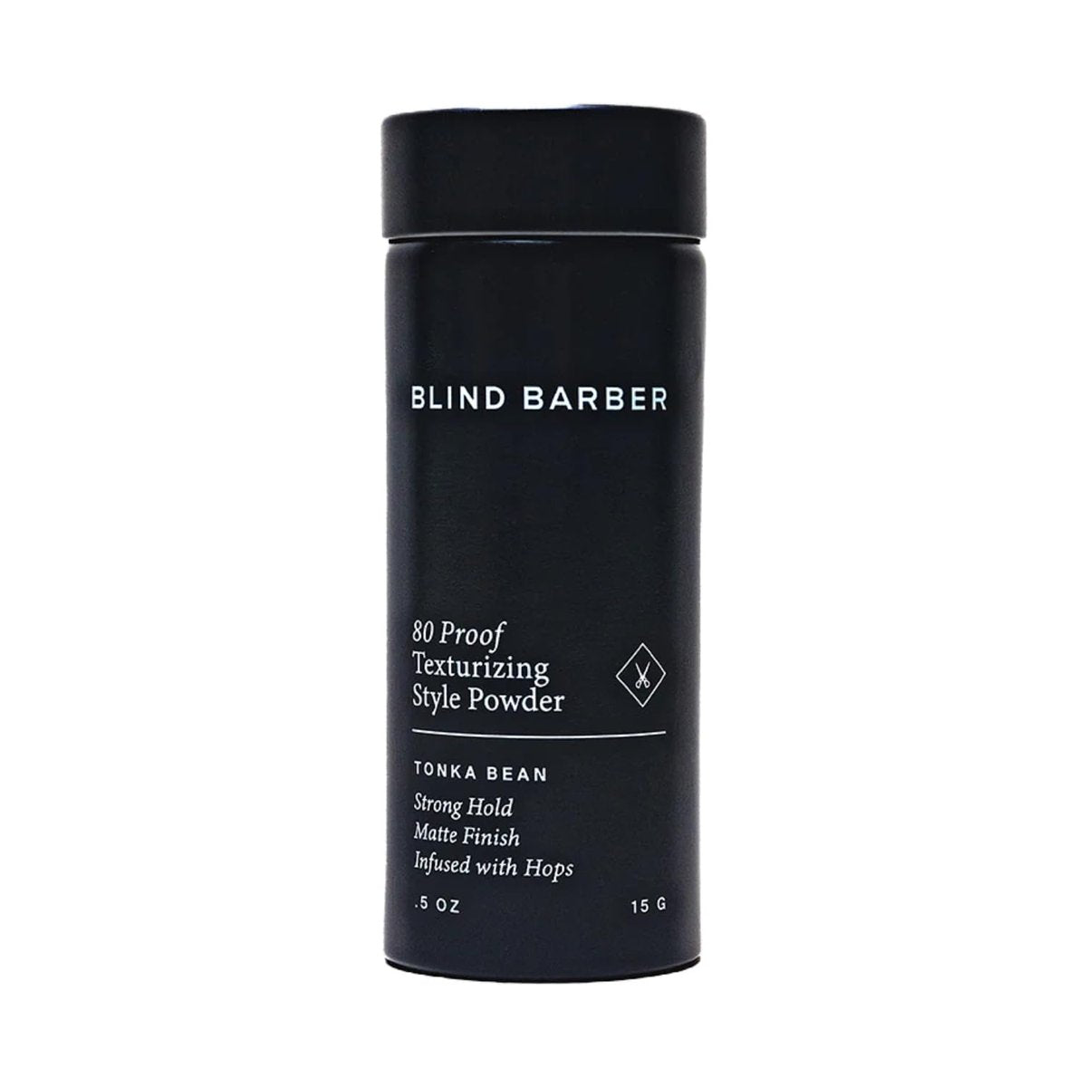 Blind Barber 80 Proof Texturizing Powder for Men - Weightless Volume & Matte Finish - Medium-to-Strong Hold Hair Styling Powder (0.5 oz) Avelisse