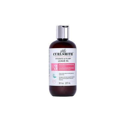 CURLSMITH Hydrate & Plump Leave In Conditioner for Curls, Lightweight Volumizing Conditioner for All Curl Types, Vegan & Cruelty-Free (8 oz) Avelisse