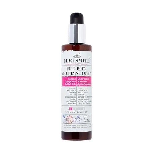 CURLSMITH Full Body Volumizing Hair Lotion – Instant Volume & Curl Definition for Wavy, Curly & Coily Hair (8 fl oz) Avelisse