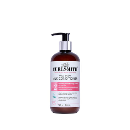 CURLSMITH Full Body Conditioner - Lightweight Volume Conditioner for All Curl Types, Moisturizing & Detangling, Vegan & Cruelty Free (12 oz) Avelisse