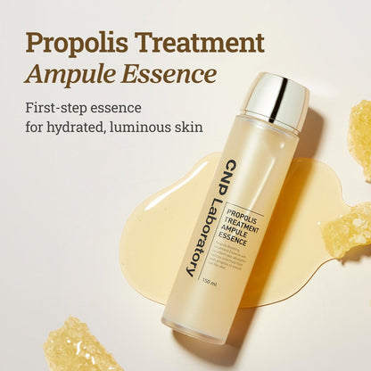CNP Honey Glow Booster Toner – Hydrating Honey Ceramide Toner with Propolis Extract & Hyaluronic Acid, Soothing & Nourishing, 5.07 fl. oz, Korean Skin Care