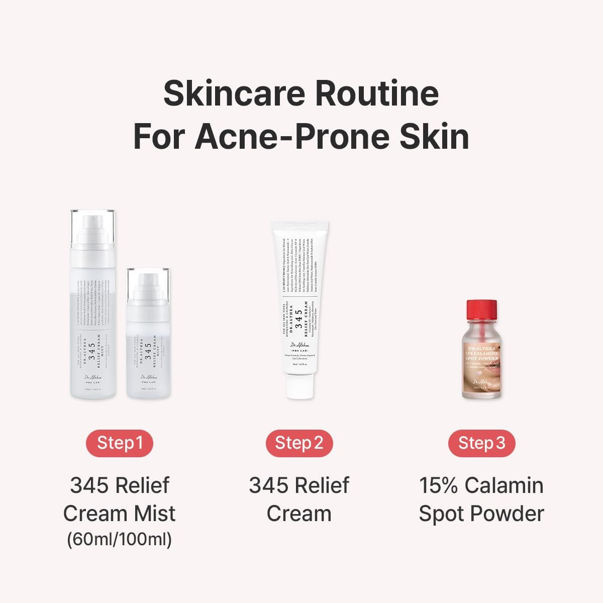 Dr.Althea 15% Calamine Spot Powder – Targeted Blemish Care & Drying Lotion, Korean Skincare, 0.5 fl oz Avelisse