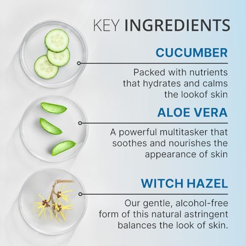 goPure Hit Refresh Hydrating Toner – Balanced pH, Clarifies Pores, Removes Excess Oil & Impurities – 4 Fl Oz Avelisse