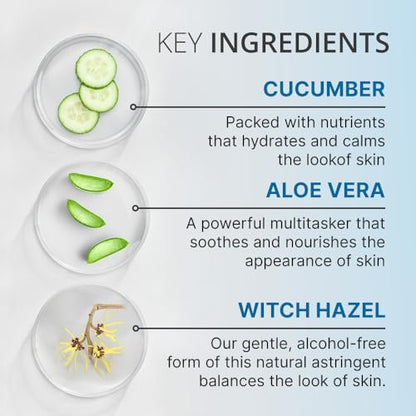 goPure Hit Refresh Hydrating Toner – Balanced pH, Clarifies Pores, Removes Excess Oil & Impurities – 4 Fl Oz Avelisse