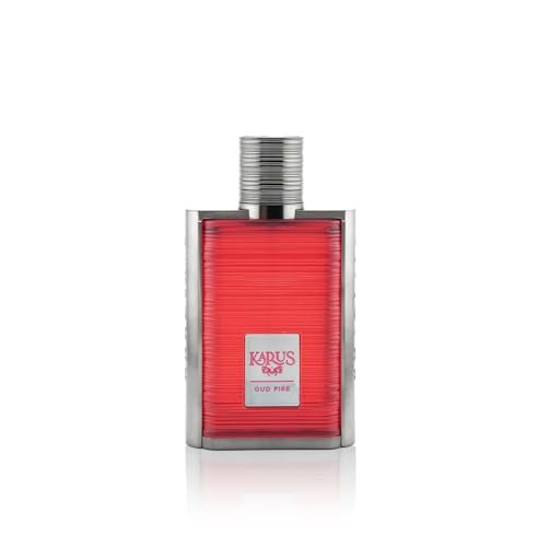 Khadlaj Karus Oud Fire Eau De Parfum Spray - 3.4 oz Unisex Fragrance - görsel 2