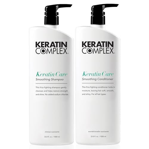 Keratin Complex Keratin Care Smoothing Shampoo & Conditioner Duo - 33.8 fl oz Each Avelisse