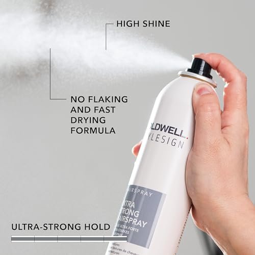 Goldwell StyleSign Extra Strong Hairspray - 7.7 oz (218 g) - Extreme Hold & Humidity Resistant Finish Avelisse