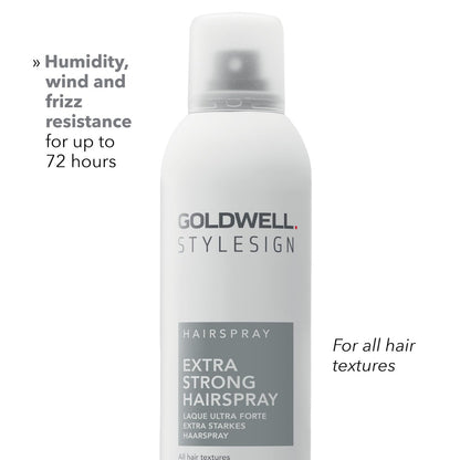 Goldwell StyleSign Extra Strong Hairspray - 7.7 oz (218 g) - Extreme Hold & Humidity Resistant Finish Avelisse