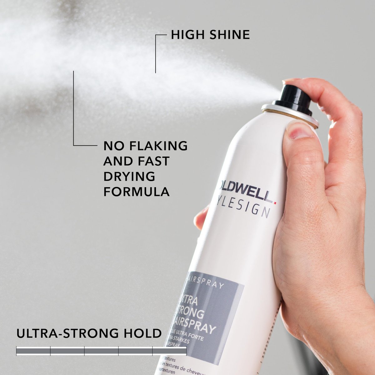 Goldwell StyleSign Extra Strong Hairspray - 7.7 oz (218 g) - Extreme Hold & Humidity Resistant Finish Avelisse