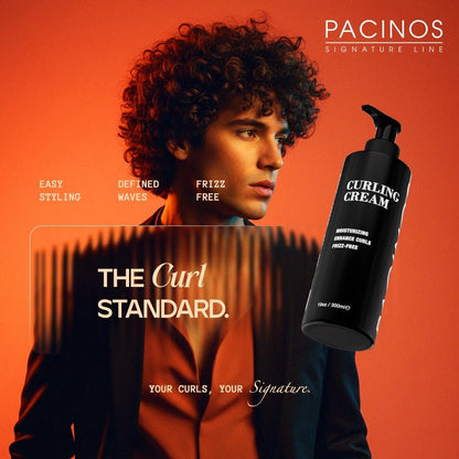 Pacinos Curling Cream - All Day Cream for Curly Hair with Gentle Formula