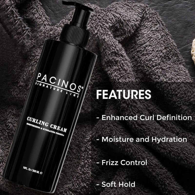 Pacinos Curling Cream - All Day Cream for Curly Hair with Gentle Formula - görsel 13