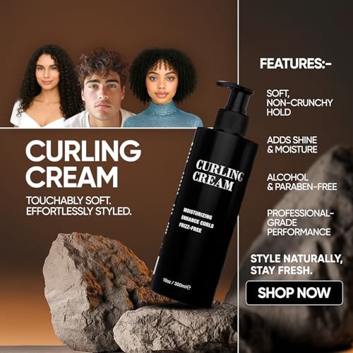 Pacinos Curling Cream - All Day Cream for Curly Hair with Gentle Formula - görsel 5