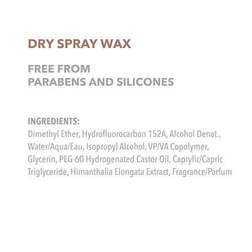 Goldwell StyleSign Dry Spray Wax - 4.2 oz (Pack of 1) – Volumizing Texture & Matte Finish Avelisse