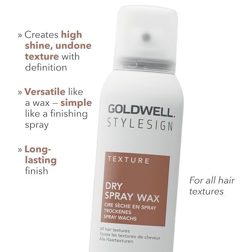 Goldwell StyleSign Dry Spray Wax - 4.2 oz (Pack of 1) – Volumizing Texture & Matte Finish Avelisse