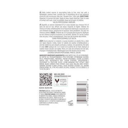 Bain de Terre Rise N' Shine Volumizing Foam - Lightweight Medium Hold & Volume with Argan & Monoi Oils, Paraben-Free, Color-Safe, Vegan, 6.7 Fl Oz Avelisse
