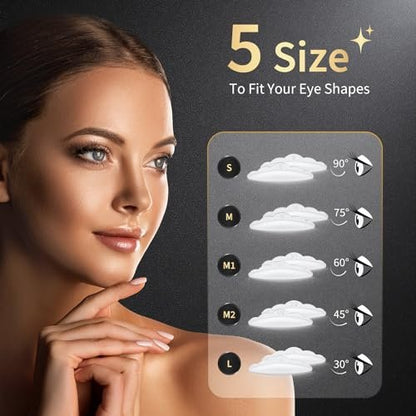 WUGOYU 2-in-1 Lash Lift & Brow Lamination Kit – Professional Eyelash Perm & Eyebrow Lift for Fuller, Thicker Brows – Lasts 4-6 Weeks – Salon & Home Use Avelisse