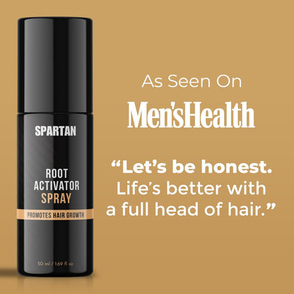 SPARTAN Root Activator Spray – Nourishing Scalp Tonic for Stronger, Healthier Hair – Lightweight Formula for Men – 6 oz Avelisse